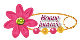 Gif bonne journée fleur